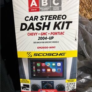 Scosche Car Stereo Dash Kit - Black